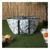 Picknicktas Groen/wit - (B)46 X (H)31 X (D)29 Cm -Home Uitgebreid Winkel garden spirit picknicktas groen wit b 46 x h 31 x d 29 cm