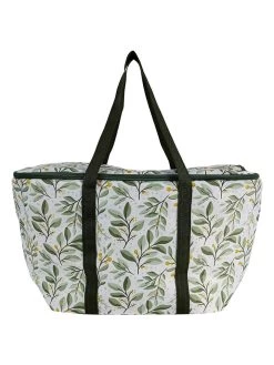 Picknicktas Groen/wit - (B)46 X (H)31 X (D)29 Cm -Home Uitgebreid Winkel garden spirit picknicktas groen wit b 46 x h 31 x d 29 cm 2