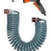 Gardena 4-delige Spiraaltuinslangset Grijs