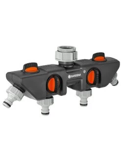 Gardena 4-weg-verdeler Grijs