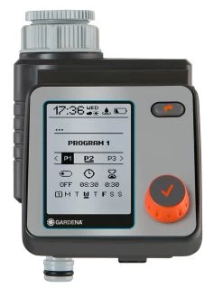 Gardena Besproeiingscomputer "Master" Zwart - (B)23,8 X (H)10,4 Cm