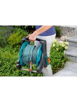 Gardena Slanghaspel "Classic 50" Zwart/blauw -Home Uitgebreid Winkel gardena slanghaspel classic 50 zwart blauw 3