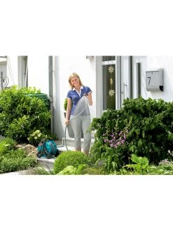 Gardena Slanghaspel "Classic 50" Zwart/blauw -Home Uitgebreid Winkel gardena slanghaspel classic 50 zwart blauw 4