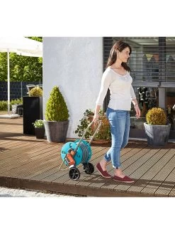 Gardena Tuinslangkar "Clever Roll S - 13 M" Lichtblauw/grijs -Home Uitgebreid Winkel gardena tuinslangkar clever roll s 13 m lichtblauw grijs 2