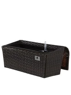 Balkonplantenbak Met Bewateringssysteem Bruin - (B)52 X (H)25 X (D)22 Cm
