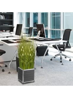 Plantenbak Antraciet - (B)26 X (H)27 X (D)26 Cm -Home Uitgebreid Winkel gartenfreude plantenbak antraciet b 26 x h 27 x d 26 cm 5