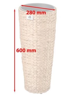 Plantenbak Naturel - (H)60 Cm -Home Uitgebreid Winkel gartenfreude plantenbak naturel h 60 cm 7