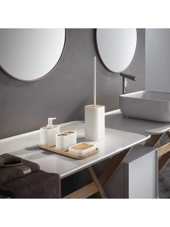 Toiletborstelgarnituur "Melbourne" Wit - (H)46 Cm -Home Uitgebreid Winkel gedy toiletborstelgarnituur melbourne wit h 46 cm 6