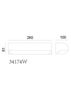 Buitenlamp Antraciet - (L)26 X (B)6 Cm -Home Uitgebreid Winkel globo lighting buitenlamp antraciet l 26 x b 6 cm 3