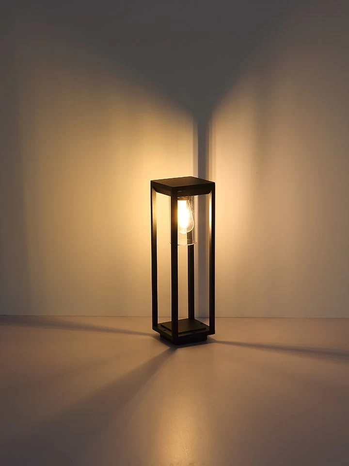 Buitenlamp Zwart - (B)15 X (H)50 X (D)15 Cm 5 Buitenlamp Zwart - (B)15 X (H)50 X (D)15 Cm - Afbeelding 3