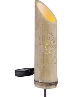 Ledsolartuinsteker Lichtbruin - (H)79,5 Cm -Home Uitgebreid Winkel globo lighting ledsolartuinsteker lichtbruin h 79 5 cm 3