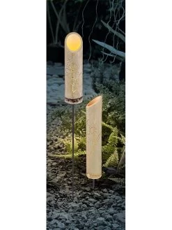 Ledsolartuinsteker Lichtbruin - (H)79,5 Cm -Home Uitgebreid Winkel globo lighting ledsolartuinsteker lichtbruin h 79 5 cm 4