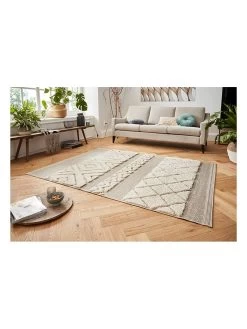 Hoogpolig Tapijt "Handira" Beige -Home Uitgebreid Winkel hanse home hoogpolig tapijt handira beige 3