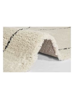 Hoogpolig Tapijt "Roha" Crème -Home Uitgebreid Winkel hanse home hoogpolig tapijt roha creme 1