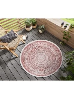 Indoor-/outdoortapijt "Nora" Rood -Home Uitgebreid Winkel hanse home indoor outdoortapijt nora rood 5