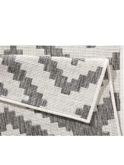 Omkeerbaar Tapijt "Malta" Grijs/crème -Home Uitgebreid Winkel hanse home omkeerbaar tapijt malta grijs creme 2