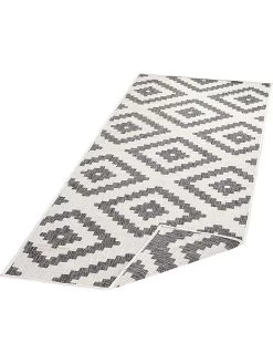 Omkeerbaar Tapijt "Malta" Grijs/crème