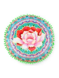 Kussen "Harmony" Blauw -Home Uitgebreid Winkel happiness kussen harmony blauw 2