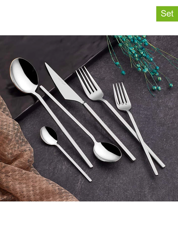 84-delige Roestvrijstalen Bestekset 3 84-delige Roestvrijstalen Bestekset