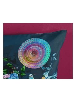 HIP Flanellen Beddengoedset "Chachou" Blauw/meerkleurig -Home Uitgebreid Winkel hip flanellen beddengoedset chachou blauw meerkleurig 4