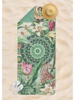 HIP Strandlaken "Abhita" Groen -Home Uitgebreid Winkel hip strandlaken abhita groen 2