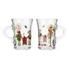 2-delige Set: Kerstglazen "Holmegaard" Transparant/meerkleurig - 260 Ml -Home Uitgebreid Winkel holme gaard 2 delige set kerstglazen holmegaard transparant meerkleurig 260 ml