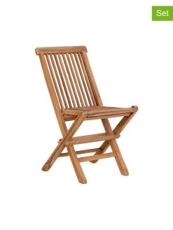 2-delige Set: Stoelen Naturel