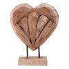 Decoratief Figuur Bruin - (B)25 X (H)30 X (D)9 Cm -Home Uitgebreid Winkel house nordic decoratief figuur bruin b 25 x h 30 x d 9 cm