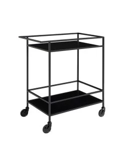 Keukenwagen Zwart - (B)68 X (H)79 X (D)40 Cm