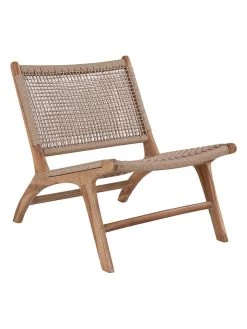 Stoel "Derby" Beige - (B)73 X (H)80 X (D)60 Cm