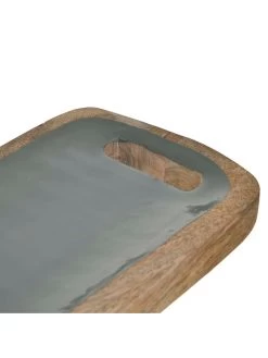 Decoratieve Schaal Naturel - (B)31 X (H)15 X (D)4 Cm -Home Uitgebreid Winkel inart decoratieve schaal naturel b 31 x h 15 x d 4 cm 1