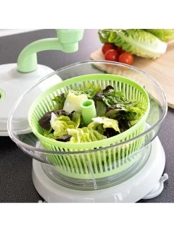 Innovagoods 4-in-1 Saladecentrifuge Groen - (D)25 X Ø 20 Cm -Home Uitgebreid Winkel innovagoods 4 in 1 saladecentrifuge groen d 25 x o 20 cm 5