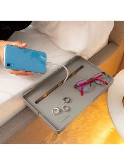 Innovagoods Nachtkastje Grijs - (B)30 X (H)2,5 X (D)19 Cm -Home Uitgebreid Winkel innovagoods nachtkastje grijs b 30 x h 2 5 x d 19 cm 5