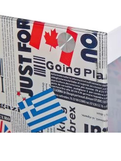 Kast Op Wielen "PT16-15 Flags" Meerkleurig/wit - (B)38 X (H)33,5 X (D)46 Cm -Home Uitgebreid Winkel inter link kast op wielen pt16 15 flags meerkleurig wit b 38 x h 33 5 x d 46 cm 2