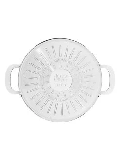 2-delige Set: Roestvrijstalen Serveerpan Met Deksel "Jamie Oliver" - Ø 25 Cm -Home Uitgebreid Winkel jamie oliver 2 delige set roestvrijstalen serveerpan met deksel jamie oliver o 25 cm 2