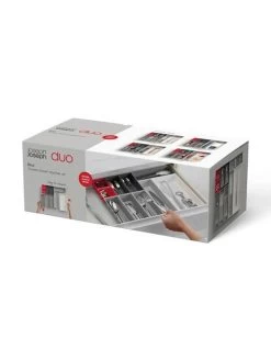 Bestekbak Grijs/rood - (B)44 X (H)5 X (D)26,5 Cm -Home Uitgebreid Winkel joseph joseph duo bestekbak grijs rood b 44 x h 5 x d 26 5 cm 2