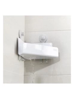 Doucheplankje "EasyStore" Wit - (B)26,5 X (H)22 X (D)18 Cm -Home Uitgebreid Winkel josephjoseph doucheplankje easystore wit b 26 5 x h 22 x d 18 cm 6