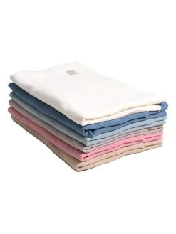 Deken "Muslin" Blauw - (L)100 X (B)75 Cm -Home Uitgebreid Winkel kaiser naturfellprodukte deken muslin blauw l 100 x b 75 cm 2