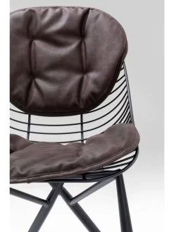 2-delige Set: Eetkamerstoelen "Fynn" Bruin - (B)60,5 X (H)90,5 X (D)48 Cm -Home Uitgebreid Winkel kare 2 delige set eetkamerstoelen fynn bruin b 60 5 x h 90 5 x d 48 cm 4