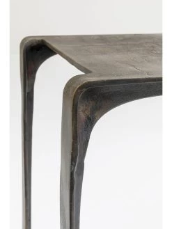 Bijzettafel "Corgi" Messingkleurig - (B)44,5 X (H)68,5 X (D)40,5 Cm -Home Uitgebreid Winkel kare bijzettafel corgi messingkleurig b 44 5 x h 68 5 x d 40 5 cm 4