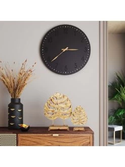 Decoratief Object "Monstera Leaf" Goudkleurig - (B)26,5 X (H)36 X (D)9 Cm -Home Uitgebreid Winkel kare decoratief object monstera leaf goudkleurig b 26 5 x h 36 x d 9 cm 7