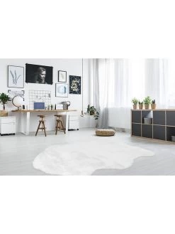 Hoogpolig Tapijt "Rabbit Sheepskin" Wit -Home Uitgebreid Winkel kayoom hoogpolig tapijt rabbit sheepskin wit 1