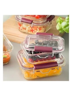Kilner Vershouddoos Transparant/paars - 600 Ml -Home Uitgebreid Winkel kilner vershouddoos transparant paars 600 ml 3