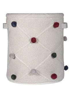 Opbergmand "Pompon" Crème