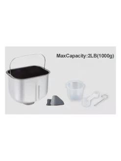 Bakautomaat "Baker" Wit - (B)27 X (H)29 X (D)33 Cm -Home Uitgebreid Winkel kitchen move bakautomaat baker wit b 27 x h 29 x d 33 cm 2