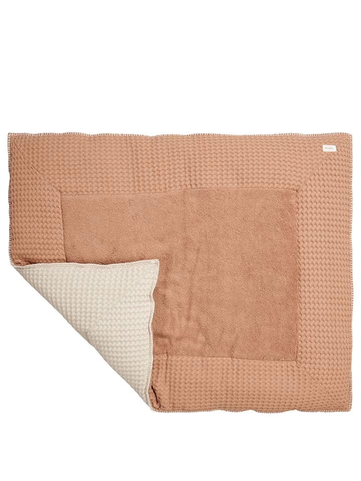 Kruipdeken "Amsterdam" Lichtbruin/crème - (L)100 X (B)80 Cm 4 Kruipdeken "Amsterdam" Lichtbruin/crème - (L)100 X (B)80 Cm - Afbeelding 2