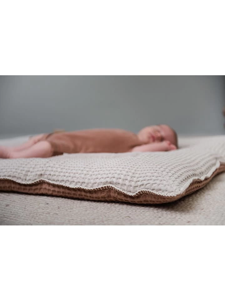 Kruipdeken "Amsterdam" Lichtbruin/crème - (L)100 X (B)80 Cm 6 Kruipdeken "Amsterdam" Lichtbruin/crème - (L)100 X (B)80 Cm - Afbeelding 4