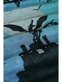 Knuffeldoek "Antons Drachenburg" Blauw/zwart - (L)110 X (B)110 Cm -Home Uitgebreid Winkel kokadi knuffeldoek antons drachenburg blauw zwart l 110 x b 110 cm 1