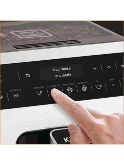 Krups Bonenkoffiemachine "Evidence" Zilverkleurig/zwart -Home Uitgebreid Winkel krups bonenkoffiemachine evidence zilverkleurig zwart 5