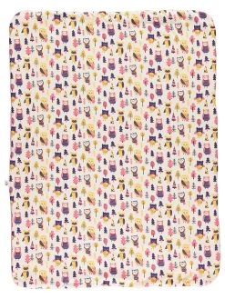 Babydeken Lichtroze/meerkleurig - (L)100 X (B)75 Cm